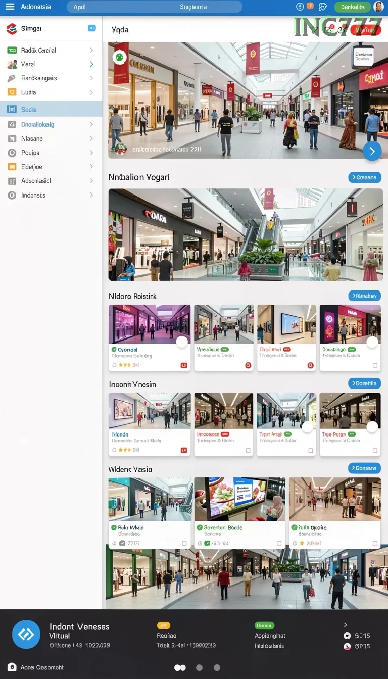 Cuplikan layar RPWIN1 — halaman utama